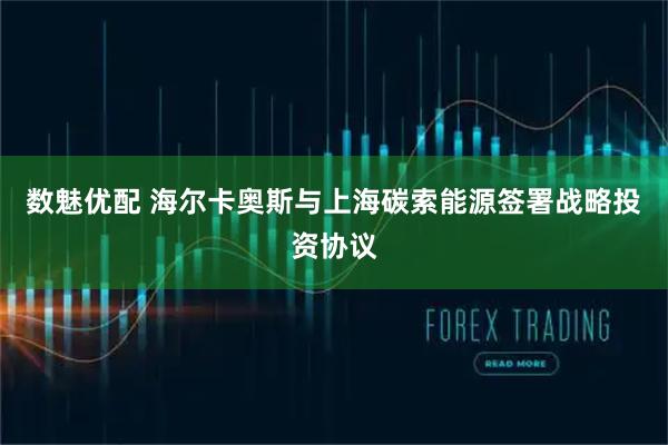 数魅优配 海尔卡奥斯与上海碳索能源签署战略投资协议