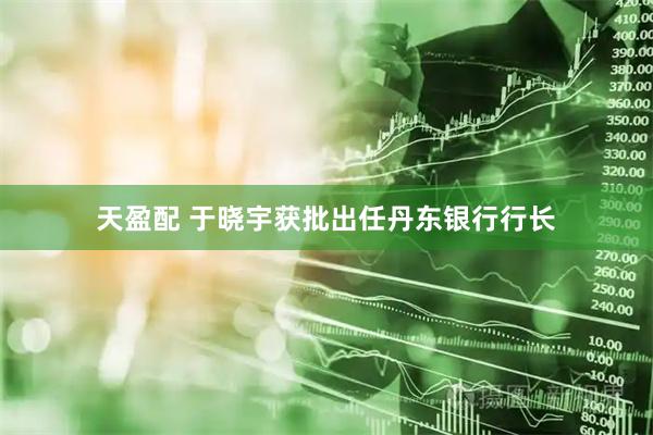 天盈配 于晓宇获批出任丹东银行行长