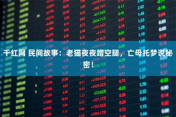 千红网 民间故事：老猫夜夜蹭空腿，亡母托梦说秘密！